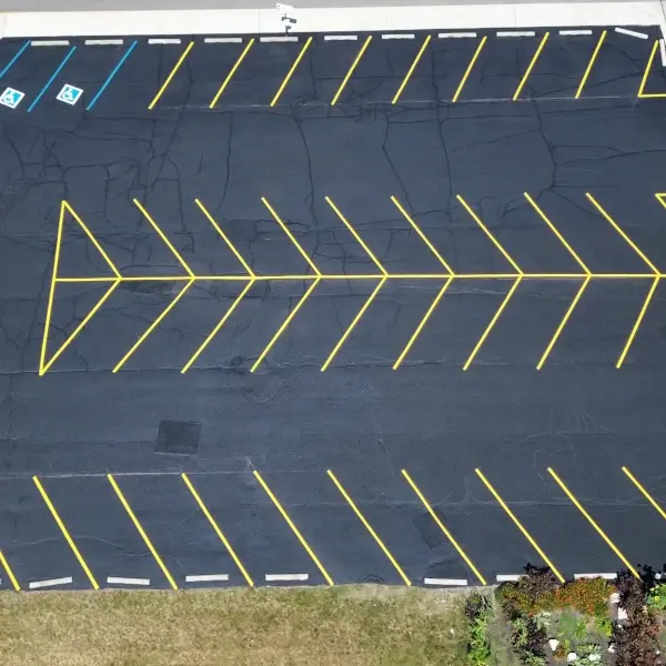 parking lot striping